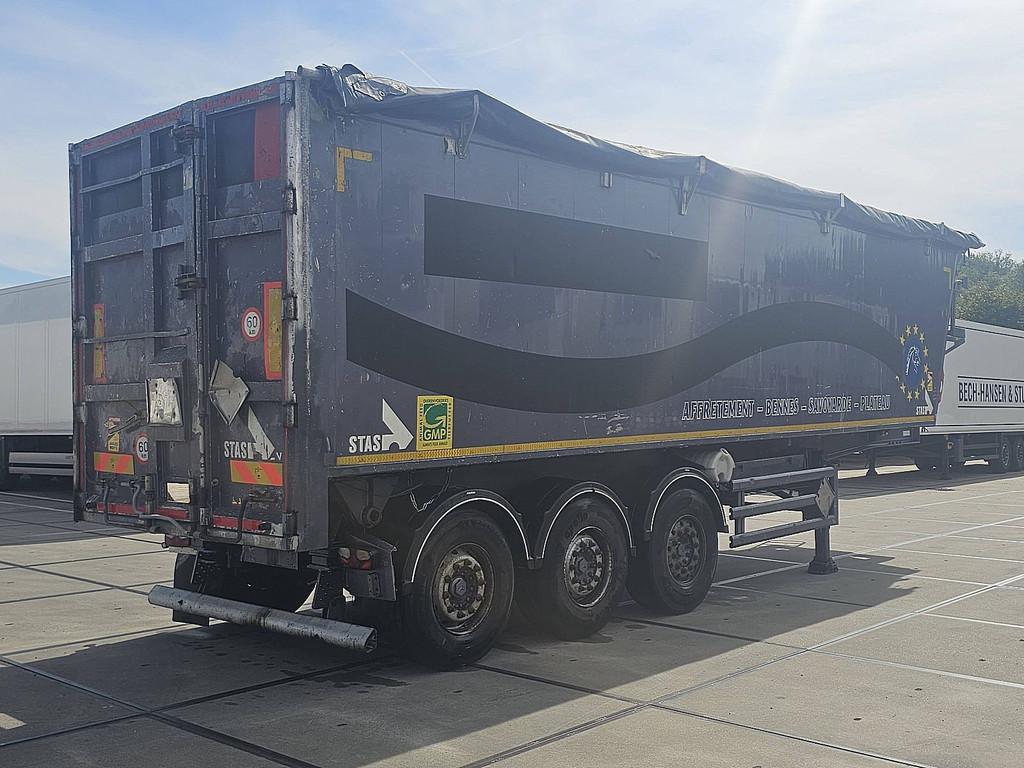 STAS S300CX 55m3 alu,coil, Auto's, Vrachtwagens, Overige kleuren, Bedrijf, Aanhangers en Opleggers, Te koop