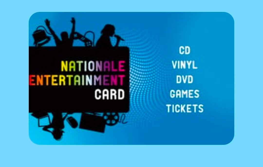 nationale entertaiment bon, Cadeaubon, Warenhuis- of Winkelbon