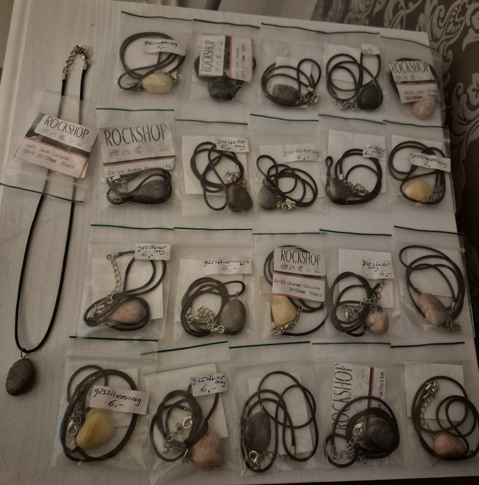 Partij edelsteen kettingen 31 stuks NIEUW, Sieraden, Tassen en Uiterlijk, Edelstenen, Ophalen of Verzenden, Nieuw