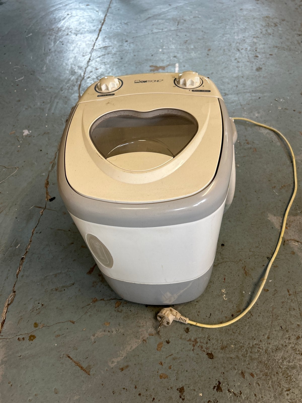 Clatronic Mini Wasmachine - Compact en Handig, Minder dan 85 cm, Minder dan 4 kg, Bovenlader, Ophalen of Verzenden