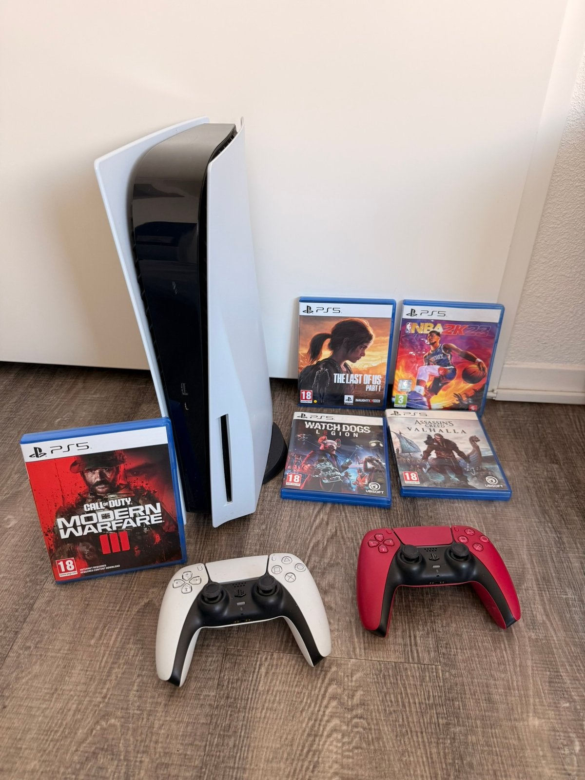 PlayStation 5 Disc (1TB) Bundel met 2 Controllers & 5 Games, Spelcomputers en Games, Spelcomputers | Sony PlayStation 5, Ophalen