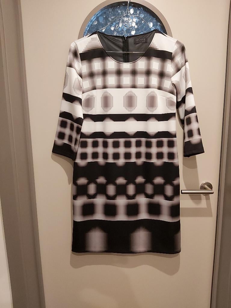 Giovane, jurk mt 40, Belgische mode, Maat 38/40 (M), Wit, Ophalen of Verzenden, Zo goed als nieuw