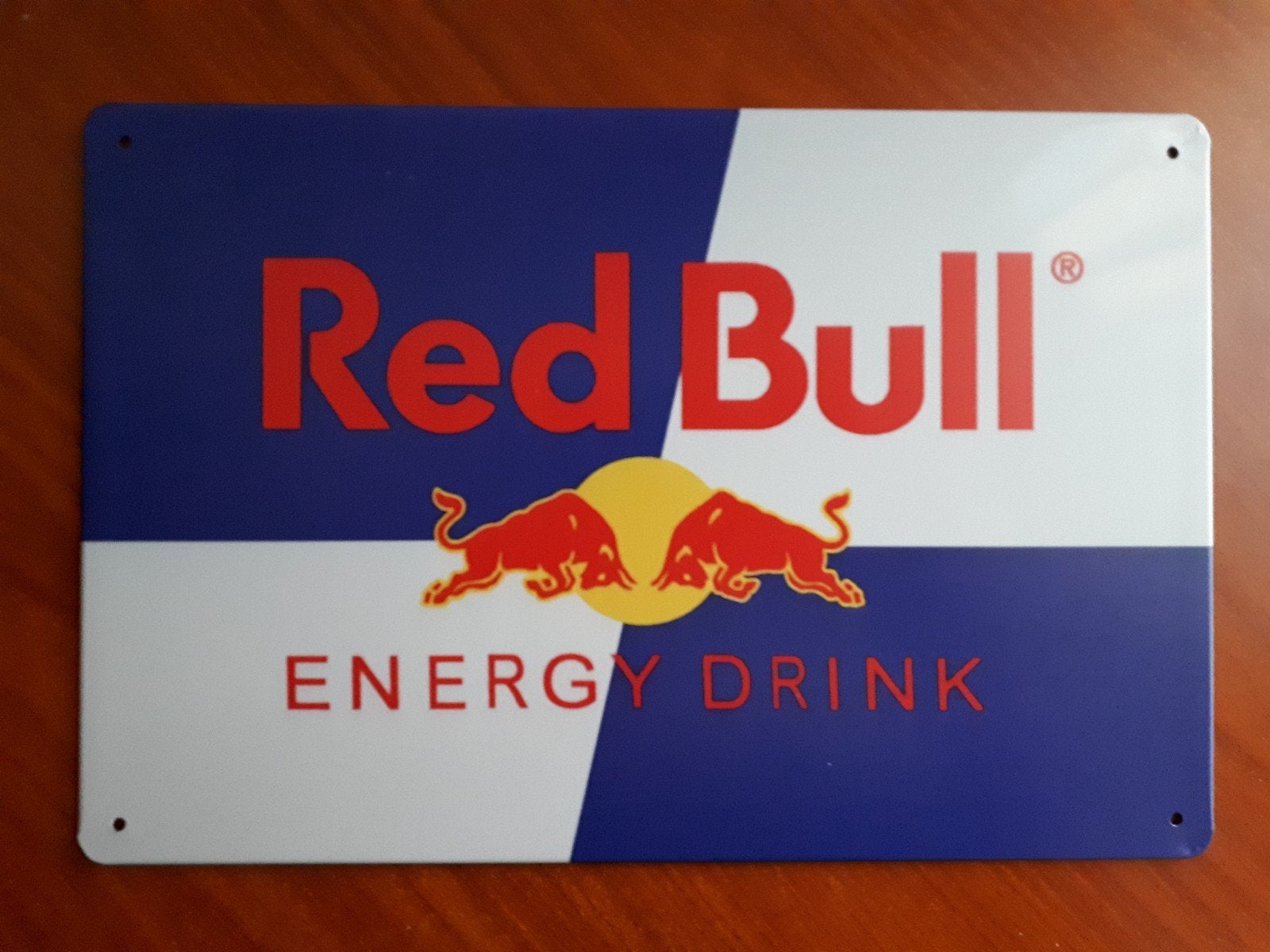 Red Bull 20x30 cm Metalen Reclamebord, Verzamelen, Merken en Reclamevoorwerpen, Ophalen of Verzenden, Nieuw, Reclamebord