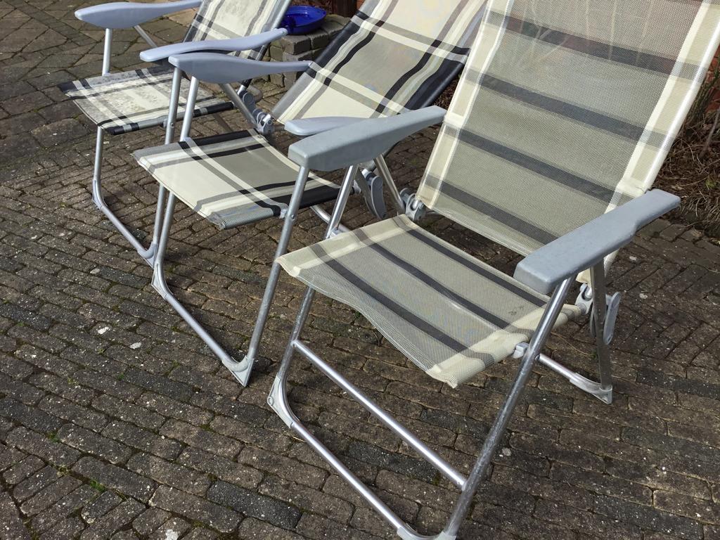 Tuinstoelen, Caravans en Kamperen, Kampeermeubelen, Ophalen, Gebruikt, Campingstoel