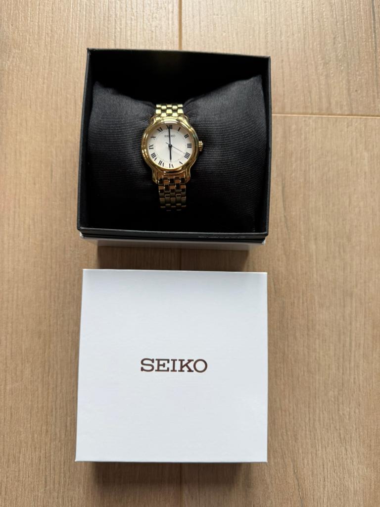 Seiko horloge, Sieraden, Tassen en Uiterlijk, Horloges | Dames, Verzenden, Zo goed als nieuw, Staal, Seiko
