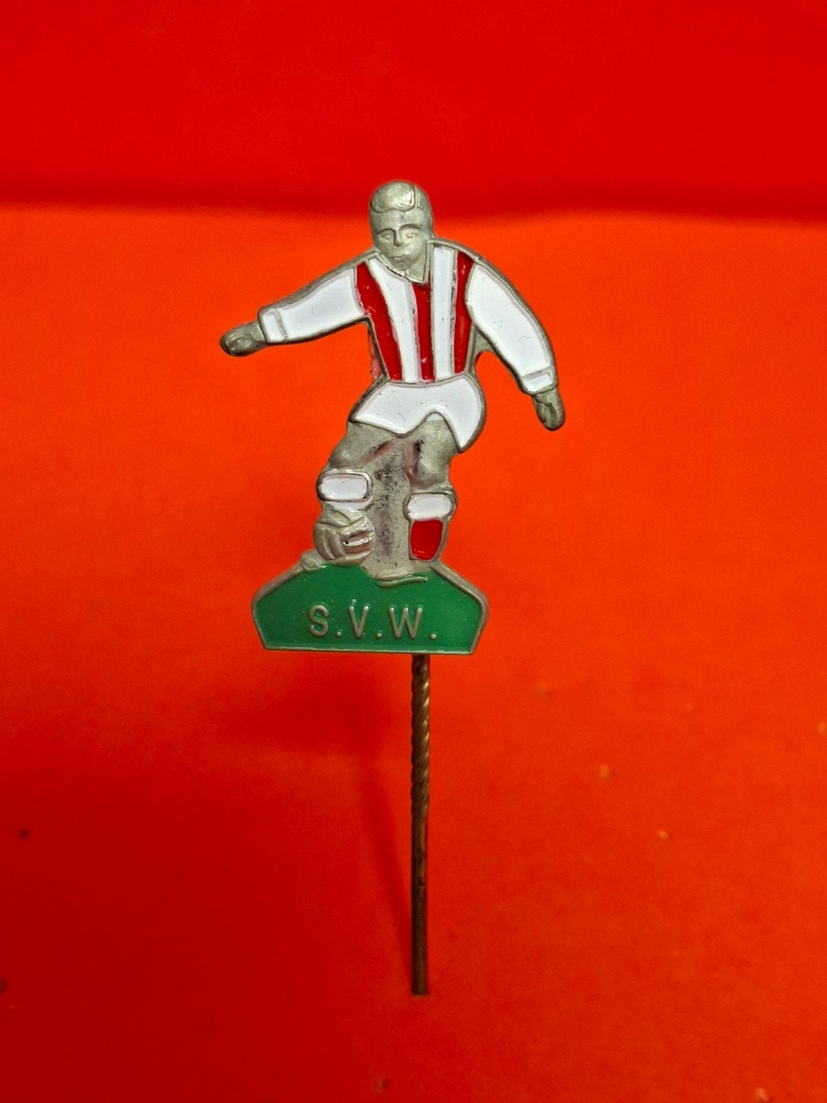 VV.  S.V. W. voetbal, Ophalen of Verzenden, Gebruikt, Sport