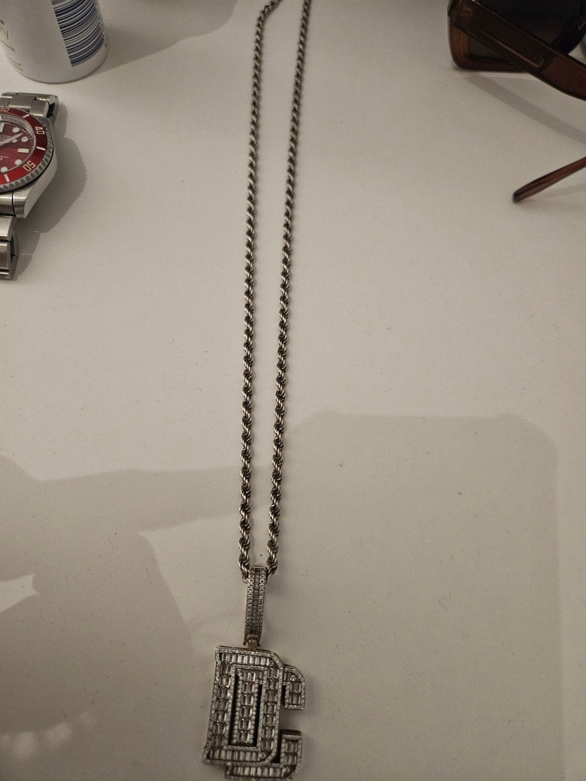 Dream Chaser hanger met ketting - Zilverkleurig, Ophalen of Verzenden