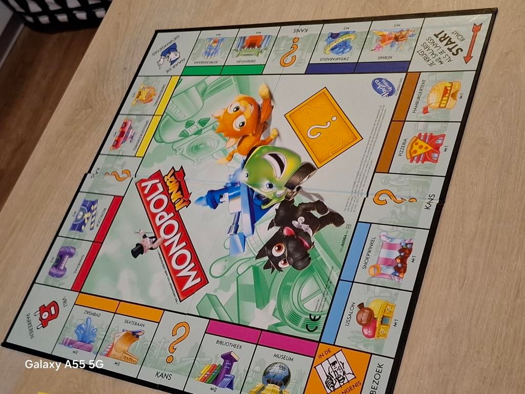 Monopoly Junior - Mijn Eerste Monopoly Spel, Ophalen of Verzenden, Zo goed als nieuw, Consumercare@hasbro.com, Hasbro