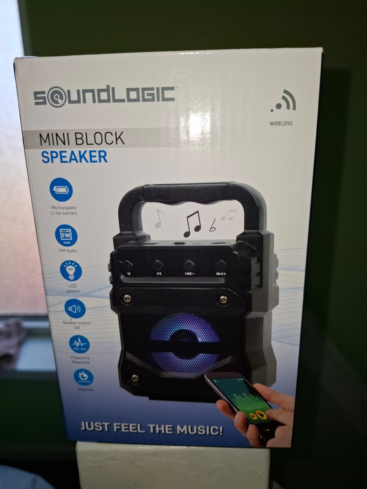 mini block speaker nog nieuw, Overige merken, Overige typen, Nieuw, Ophalen of Verzenden