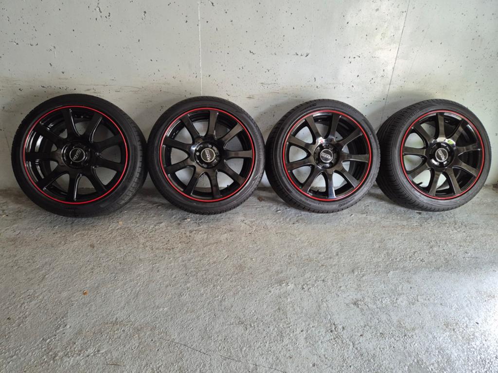 4x98 / 16inch FIAT 500 - FORD KA ZOMERSET 195 45 16, Auto-onderdelen, Banden en Velgen, Ophalen, 16 inch, Banden en Velgen, 195 mm