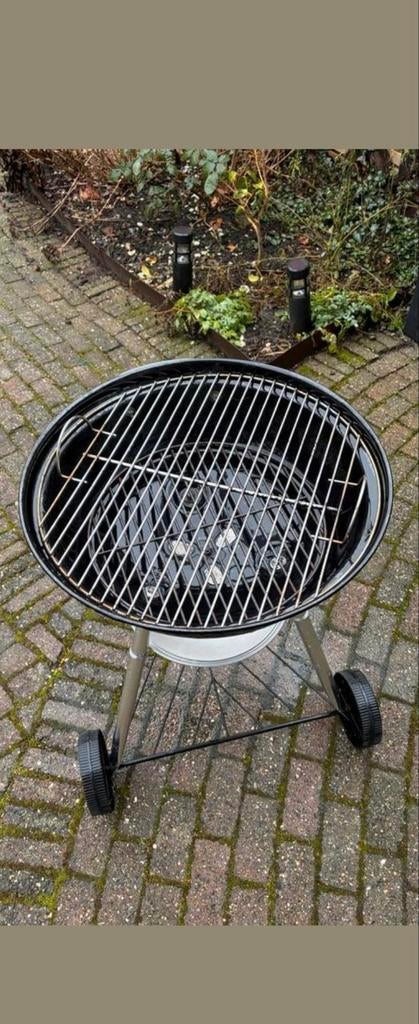 Weber houtskool barbecue + originele Weber hoes – zo goed al, Ophalen of Verzenden, Zo goed als nieuw