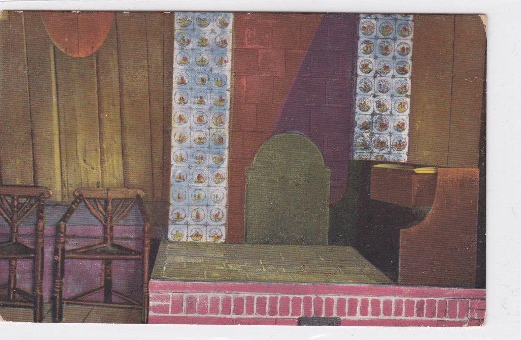 18695 Zaandam Czaar petershuisje Interieur, Verzenden, 1920 tot 1940, Ongelopen, Noord-Holland