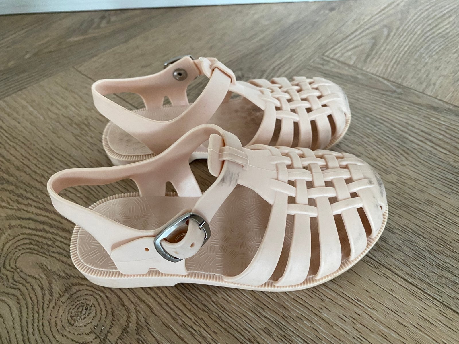 Zalmroze meisjes waterschoenen maat 26, Gebruikt, Meisje, Overige typen, Ophalen of Verzenden