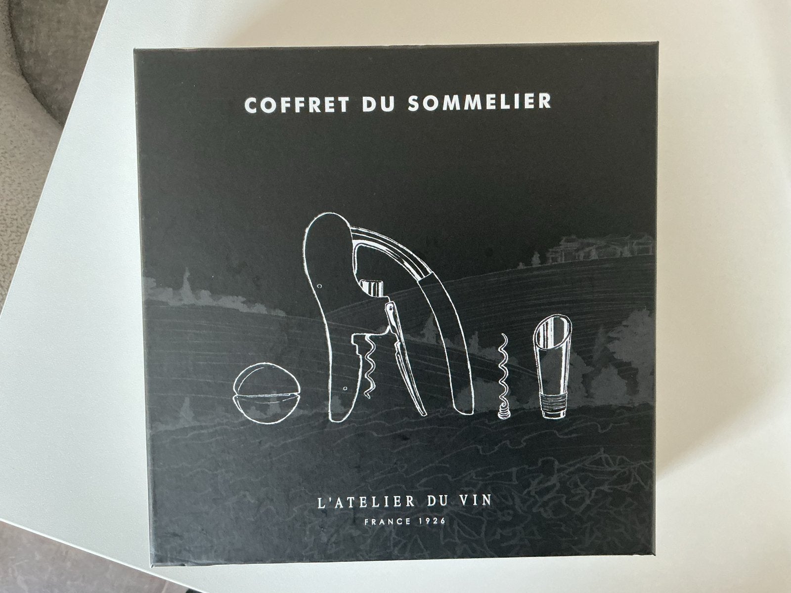 L'Atelier du Vin Coffret du Sommelier - Wijnset, Ophalen, Overige typen, Zo goed als nieuw, Zwart