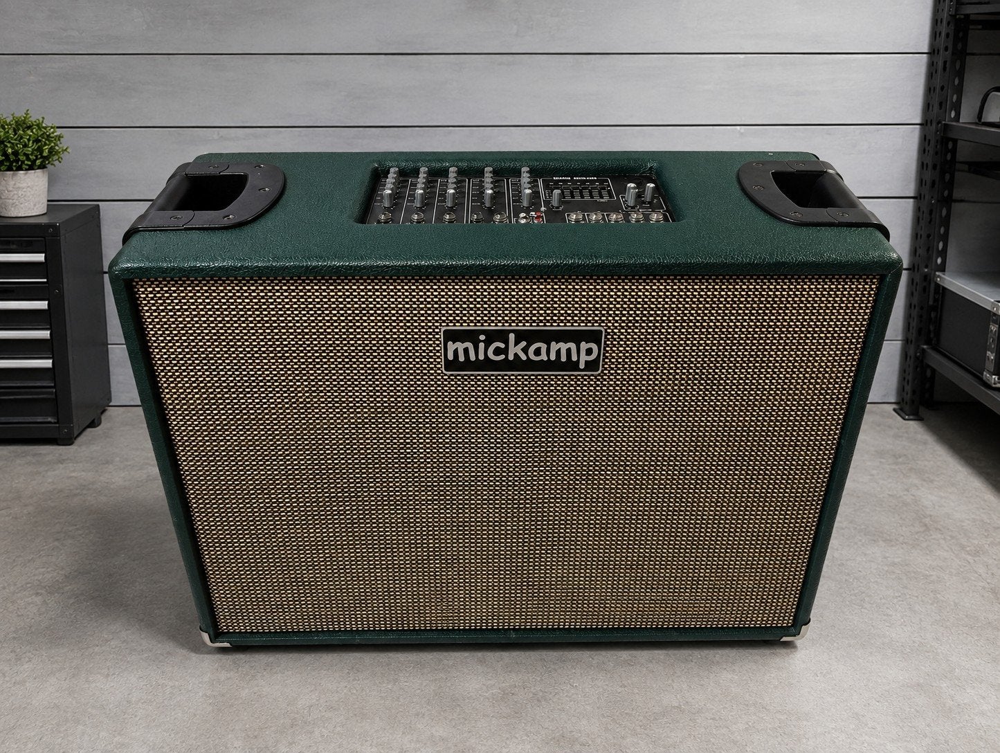 Mickamp Vintage Stereo Dj Versterker, Ophalen, Zo goed als nieuw, Dj-set