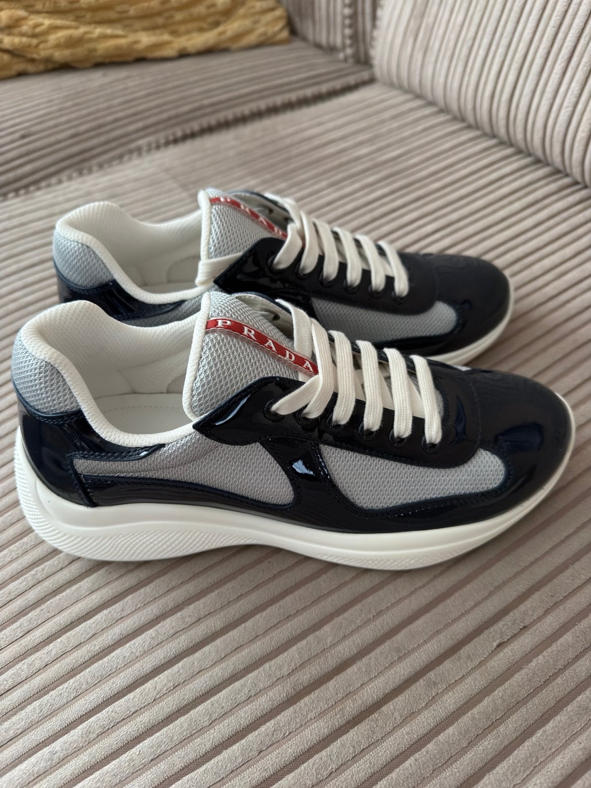 Prada America's Cup sneakers maat 40, Kleding | Dames, Blauw, Nieuw, Ophalen of Verzenden, Sneakers of Gympen