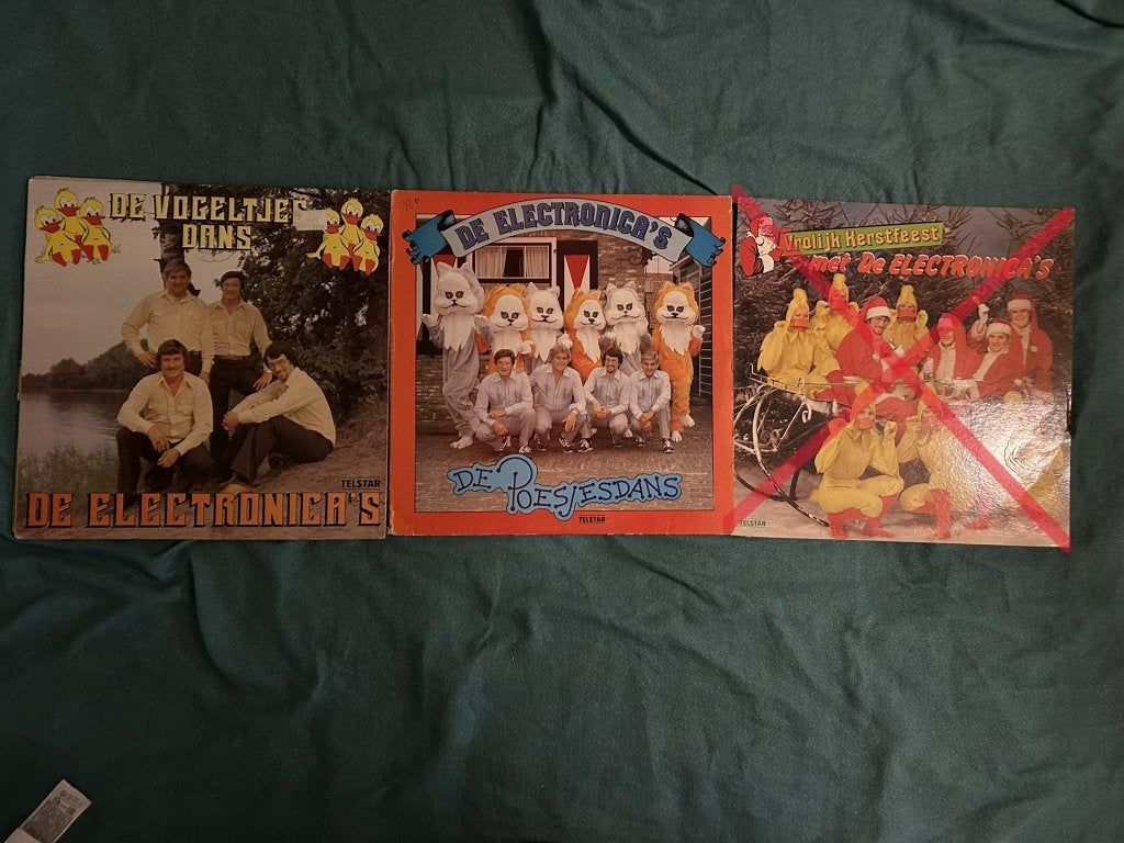2 LP's De Electronica's (ook per stuk te koop), Cd's en Dvd's, Vinyl | Nederlandstalig, Gebruikt, 1980 - 1989, Ophalen of Verzenden