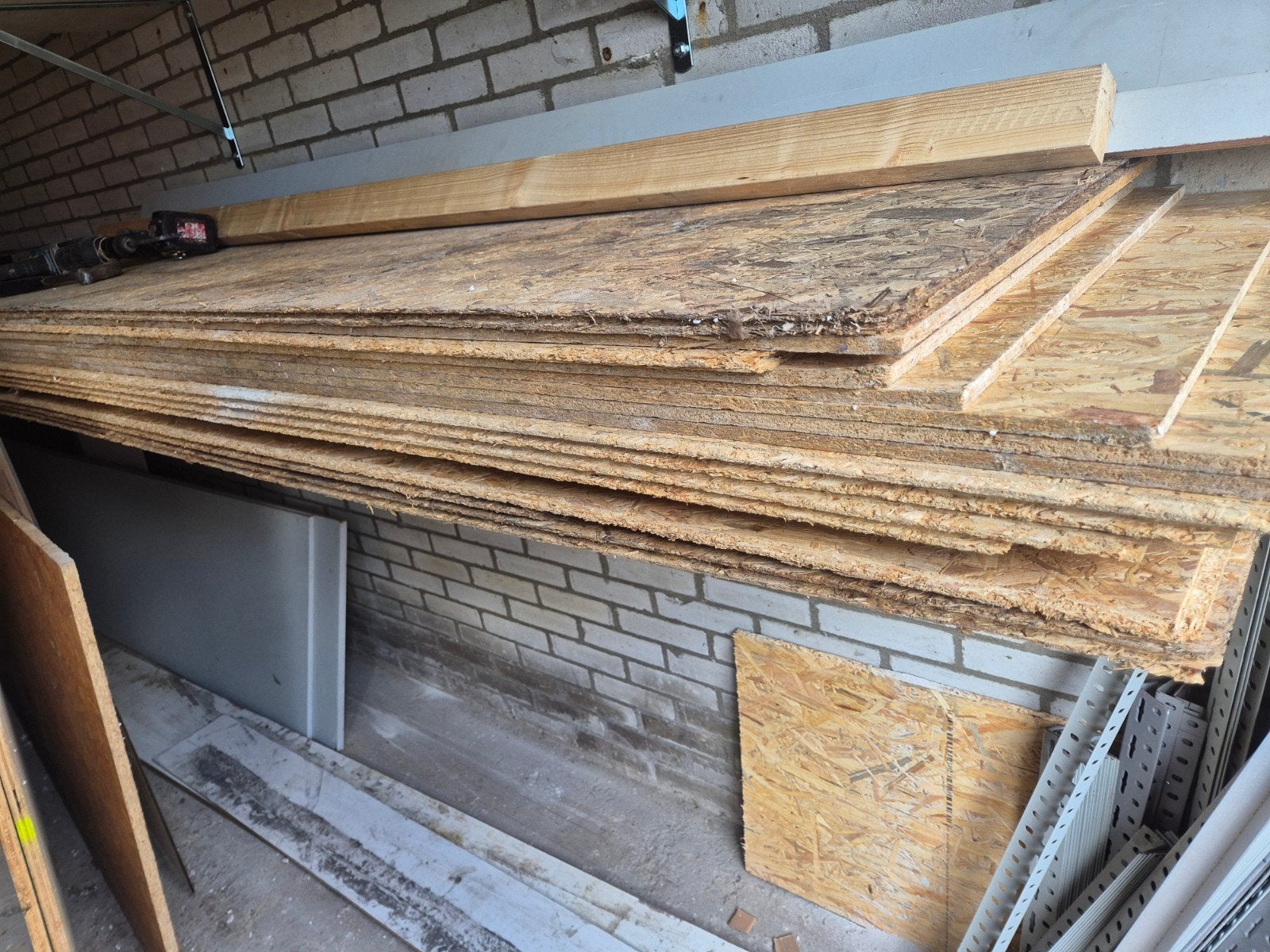 Osb plaat, Minder dan 25 mm, Ophalen of Verzenden, 200 tot 250 cm, Plank