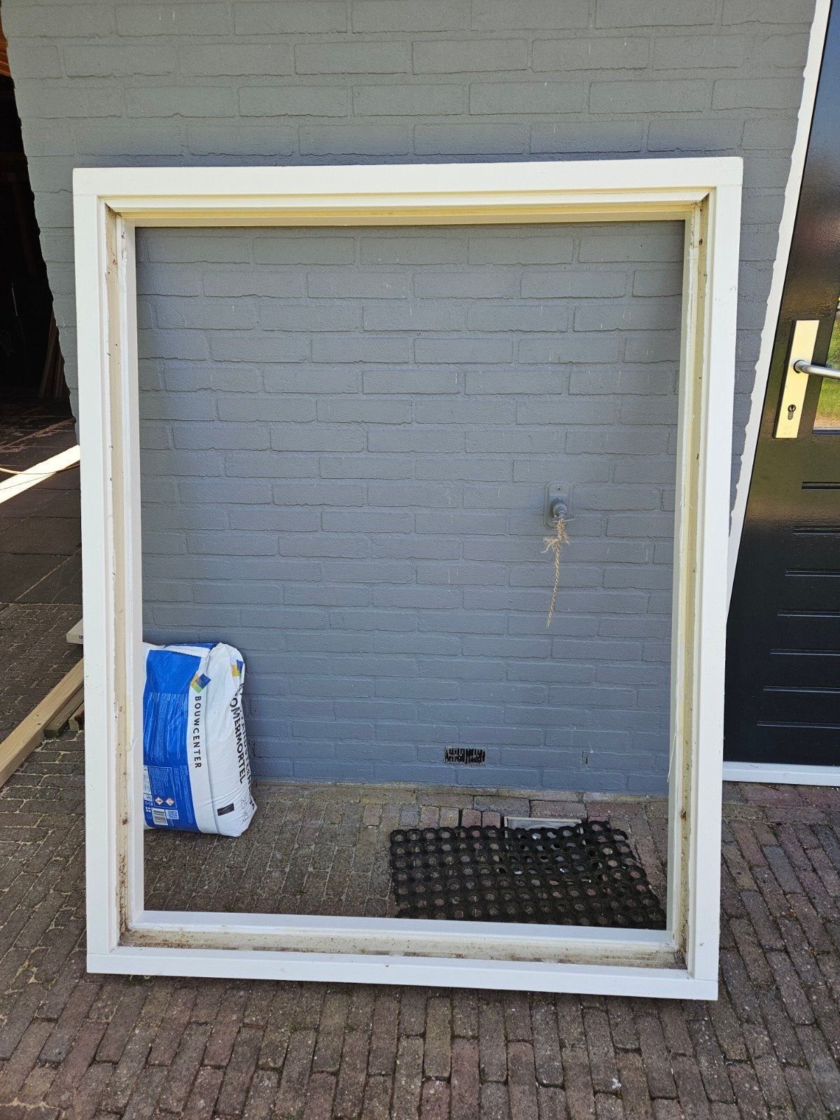 Kozijn met dubbel glas., Ophalen, Hout, Raamkozijn