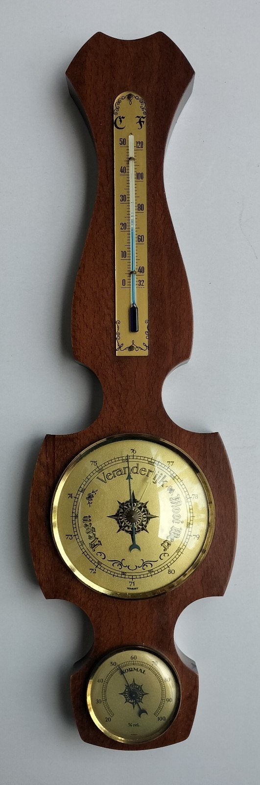 Vintage weerstation, Ophalen of Verzenden