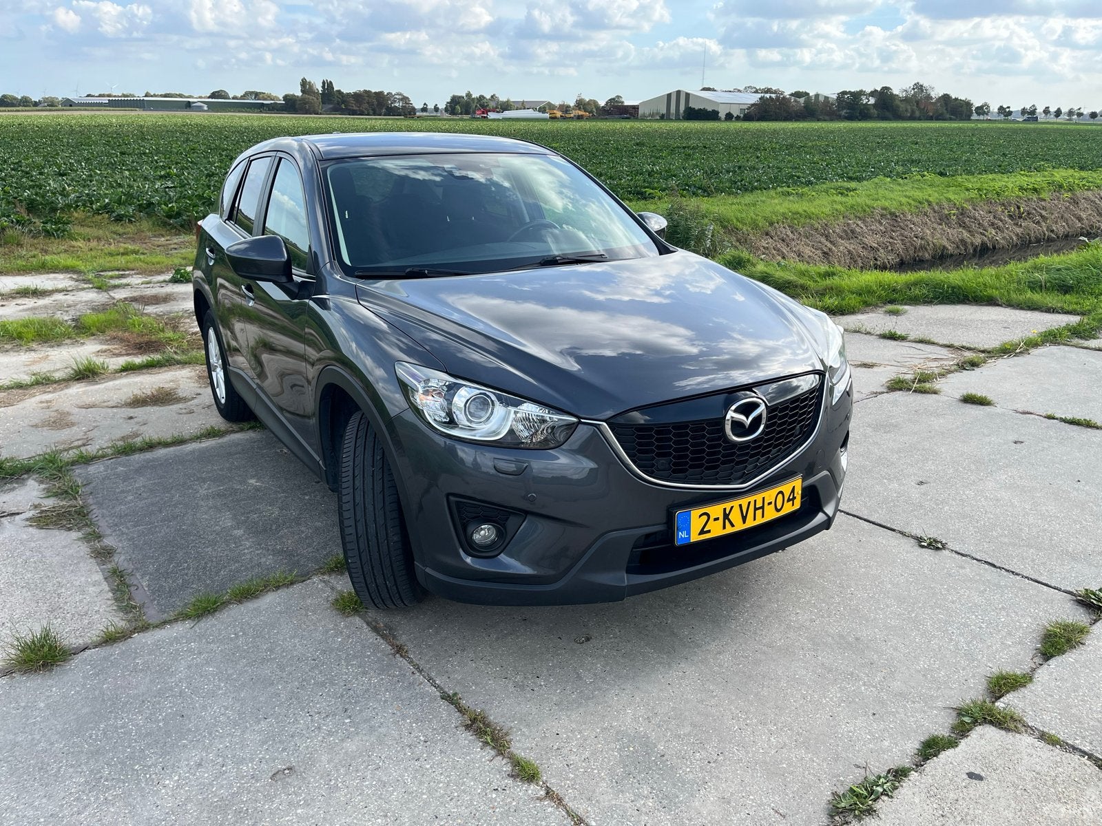 Foto 4 van Mazda CX-5 2.0 121KW 2WD 2013 Grijs