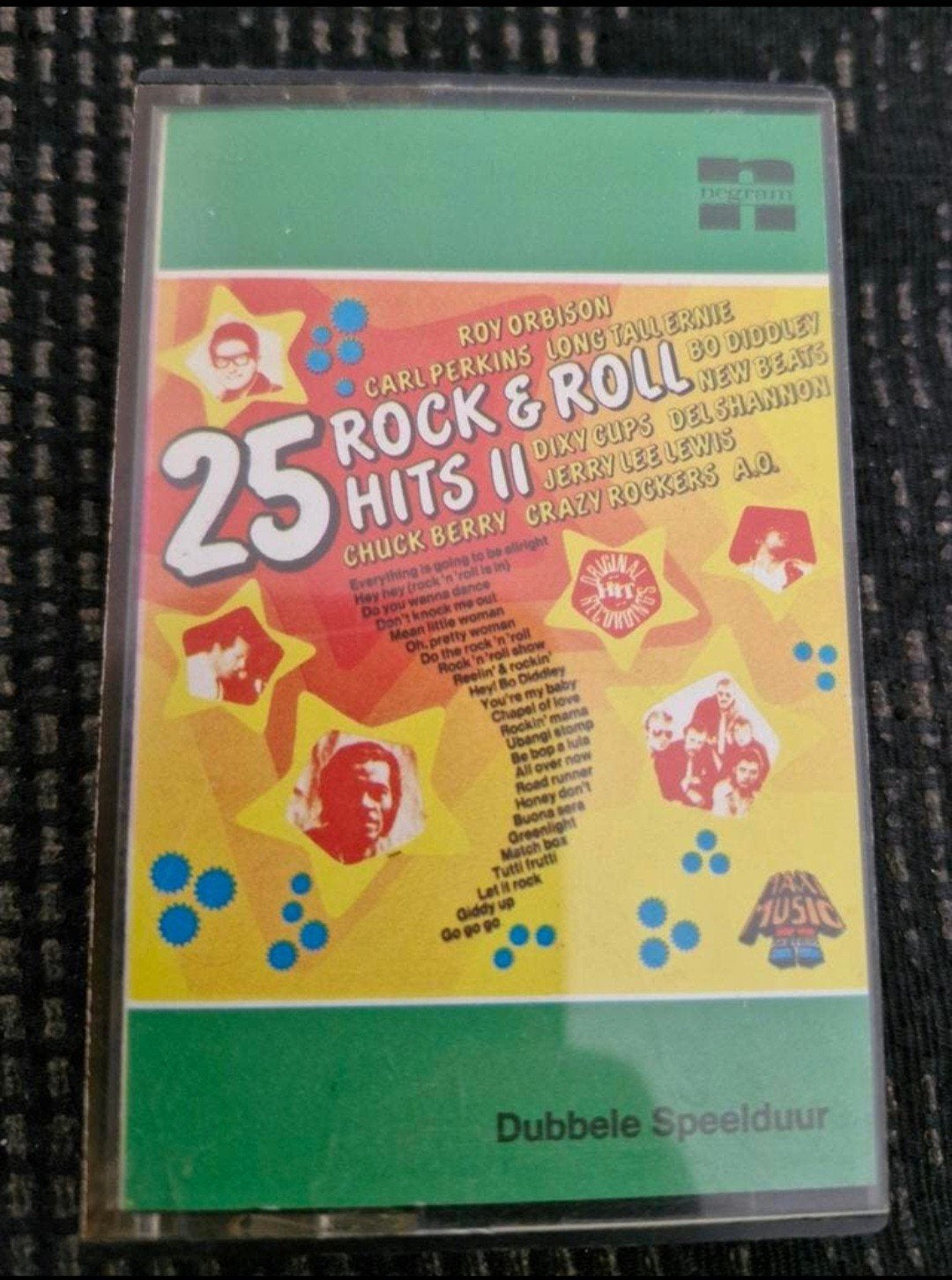 Cassettebandje 25 Rock & Roll Hits II - Diverse Artiesten, Gebruikt, 1 bandje, Ophalen of Verzenden, Voorbespeeld