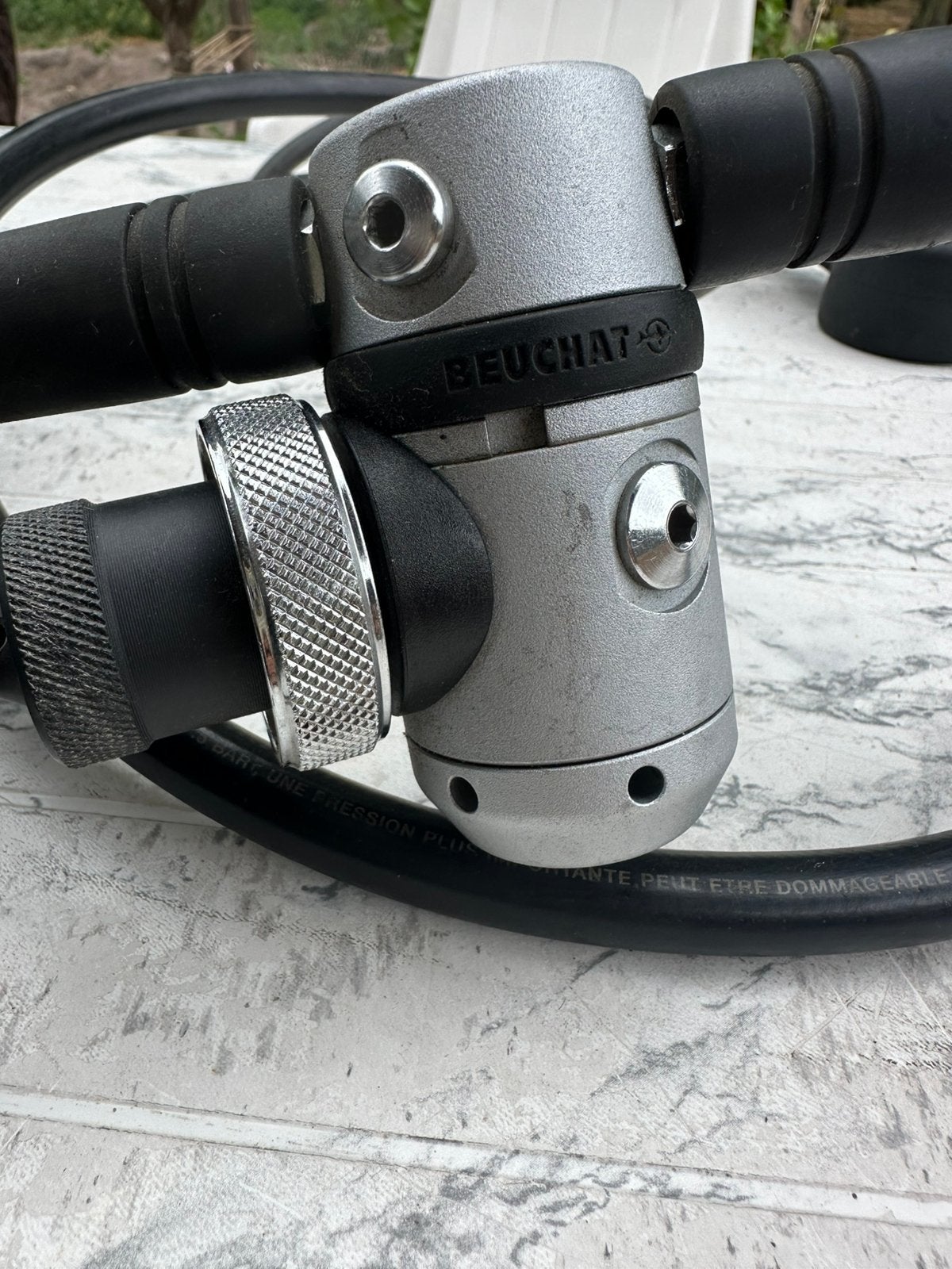 (beuchat v10) ademautomaat set,, Ophalen of Verzenden, Zo goed als nieuw, Trimvest of Wing