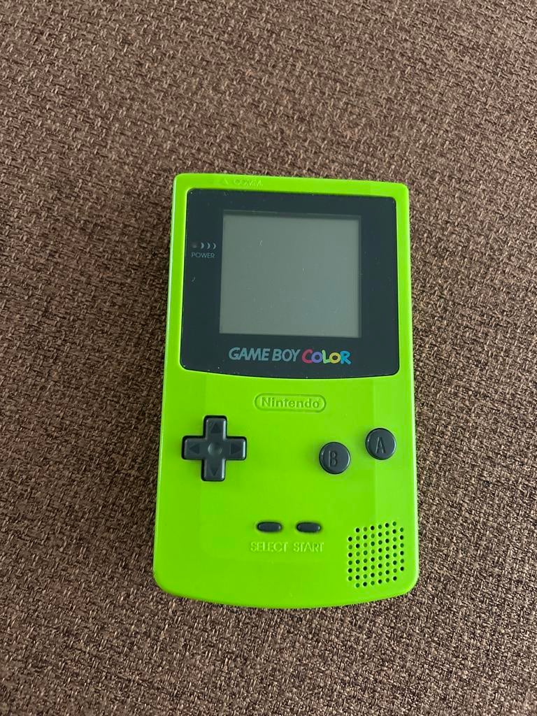 Game Boy Color - Levendig Groen, Ophalen of Verzenden, Gebruikt, Game Boy Color