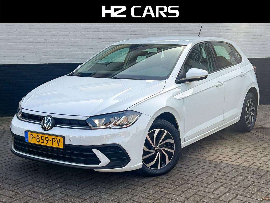 Volkswagen Polo 1.0 TSI Life/AdaptiveCruise/Carplay/PDC/DAB/, Stof, Gebruikt, 1072 kg, Origineel Nederlands
