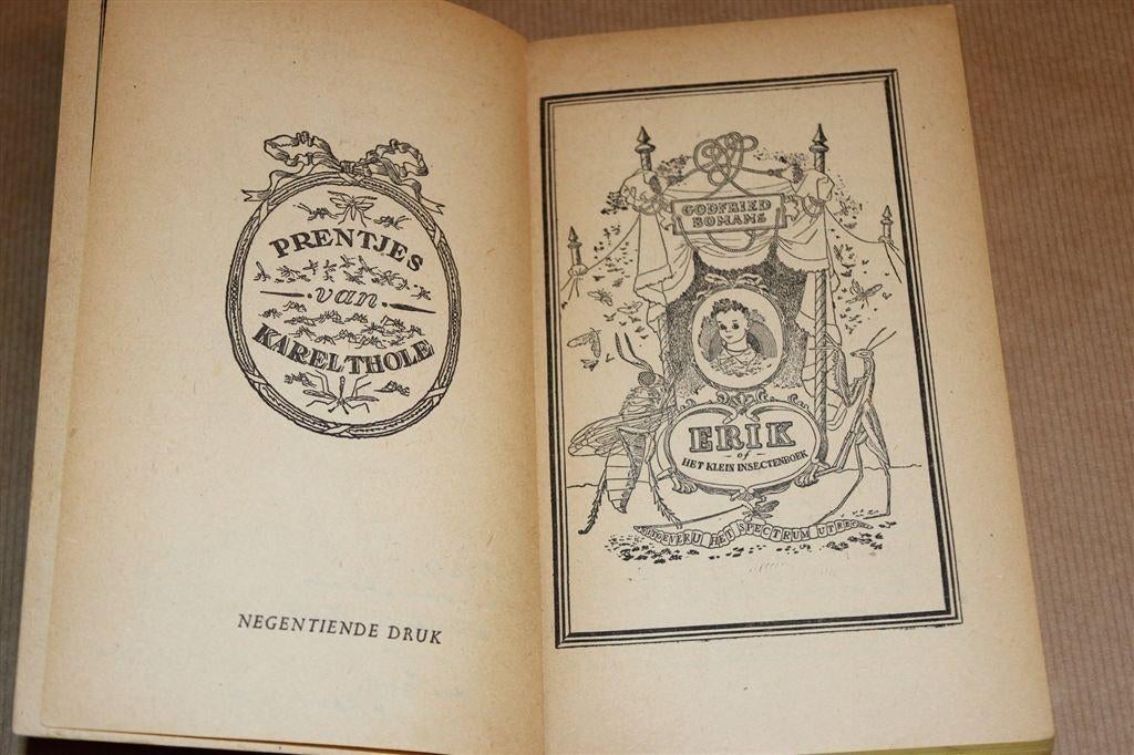 Het Klein Insectenboek — Vintage — Bomans [1941], Boeken, Literatuur, Ophalen of Verzenden, Gelezen