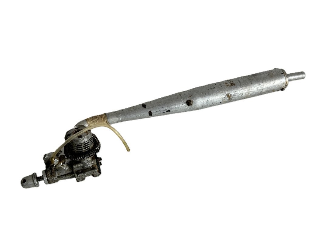 MVVS 25 nitro motor + uitlaat rc vliegtuig