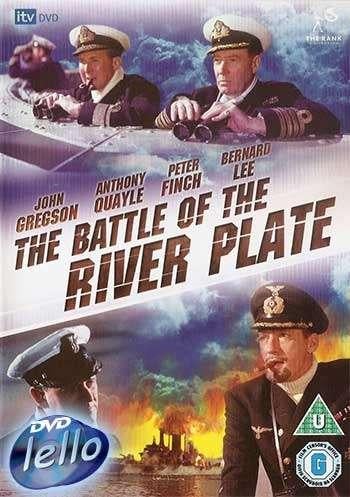 The Battle of the River Plate (1956 John Gregson) niet NLO, Alle leeftijden, Ophalen of Verzenden, Zo goed als nieuw, Oorlog