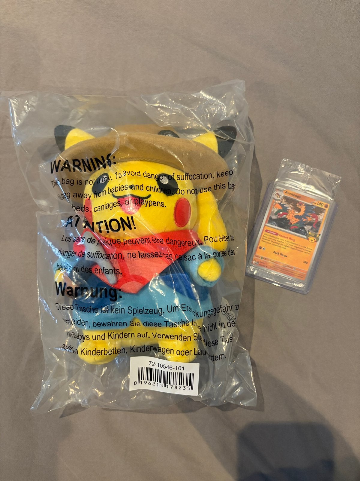 Pokemon Fossil Museum Excavator Pikachu & Archeops SEALED, Ophalen of Verzenden, Nieuw