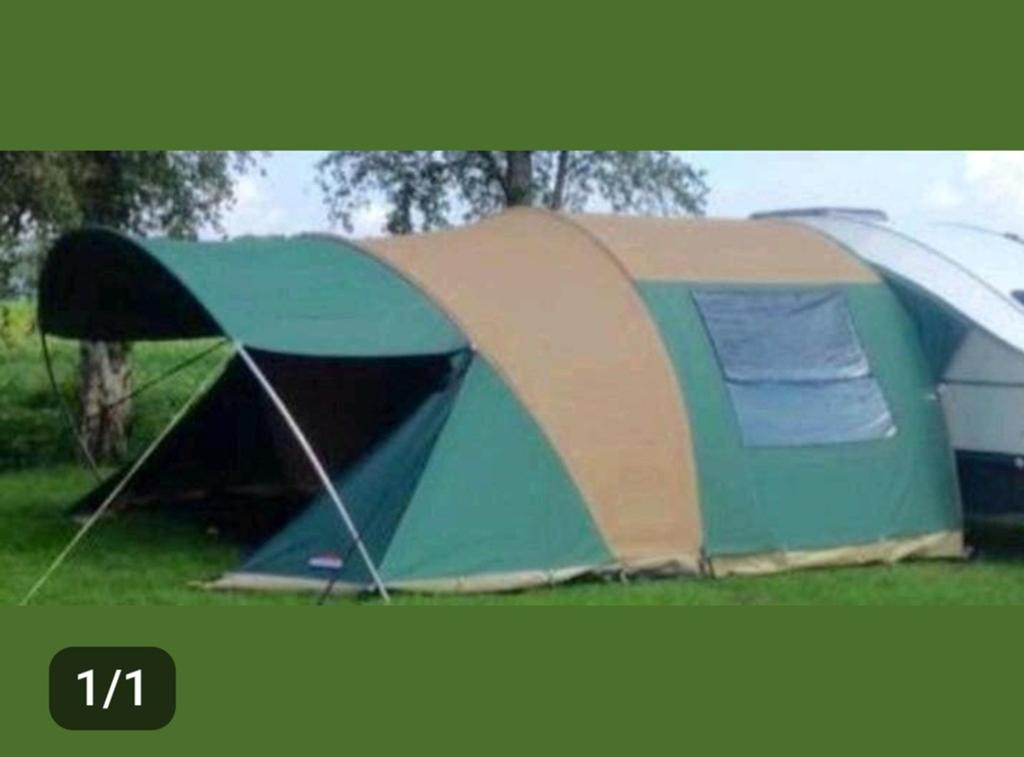 Universal Voortent/tunneltent, Ophalen, Gebruikt, Tot en met 6