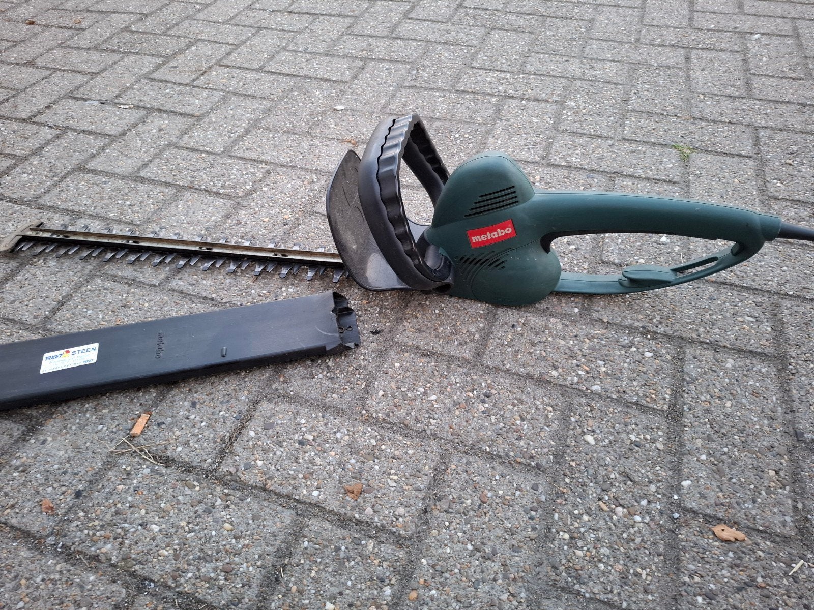 Metabo HS 55 elektrische heggenschaar, Ophalen of Verzenden, Gebruikt, Elektrisch, Metabo