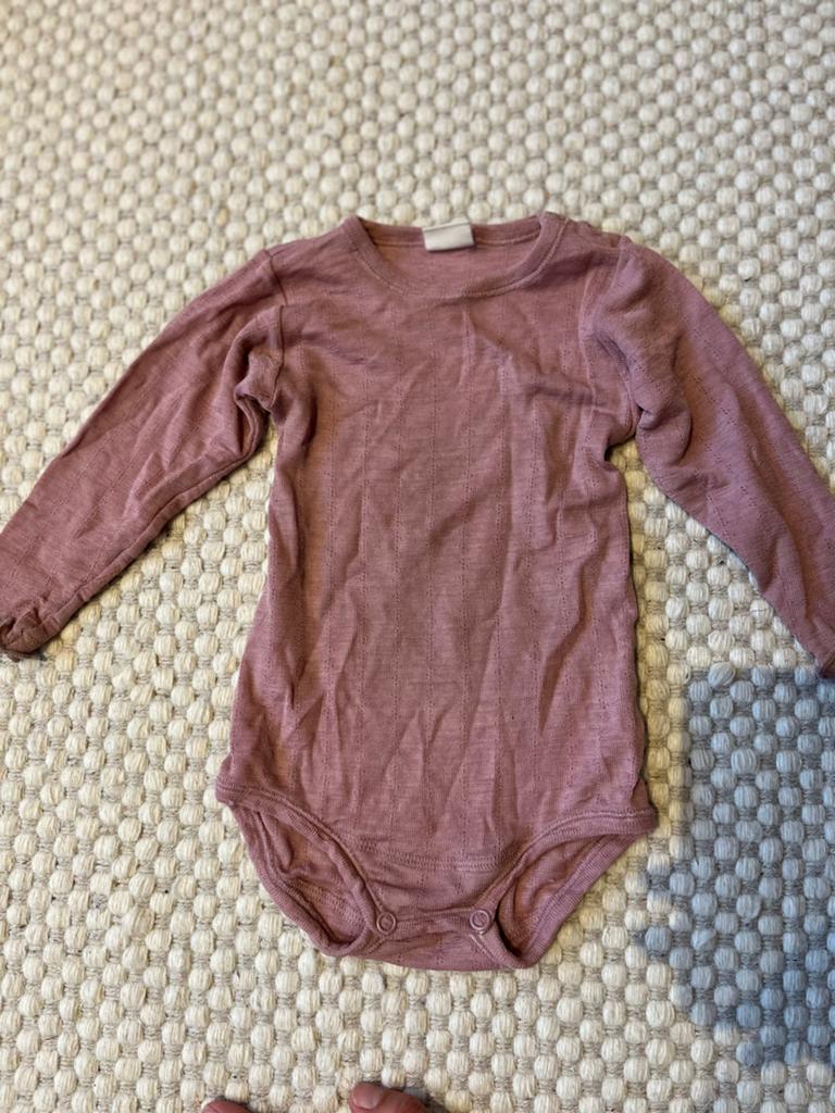 Roze wollen romper Dilling maat 68 - Heel zacht, Kinderen en Baby's, Babykleding | Maat 68, Ophalen of Verzenden, Zo goed als nieuw