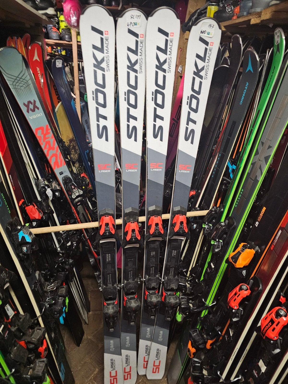 177cm STOCKLI LASER sc voor kenners 1600€, Overige merken, 160 tot 180 cm, Stockli, Gebruikt