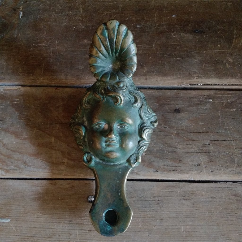 Antieke bronzen Romeinse olielamp, Verzenden, Brons