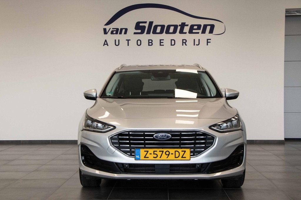 Ford Focus Wagon 1.0 EcoBoost Hybrid Titanium|Navi|Cruise|Le, Auto's, Ford, Origineel Nederlands, Handgeschakeld, 19 km/l, Hybride Elektrisch/Benzine
