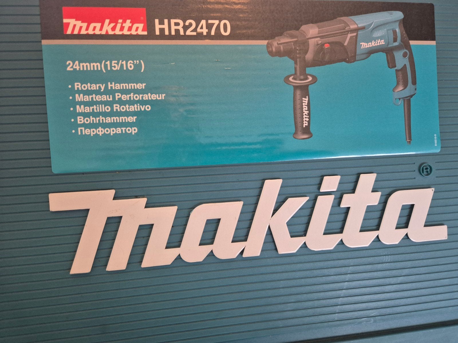 Makita HR2470 Boorhamer - Zo goed als nieuw, Doe-het-zelf en Verbouw, Ophalen, 600 watt of meer, Boor- en/of Breekhamer, Zo goed als nieuw