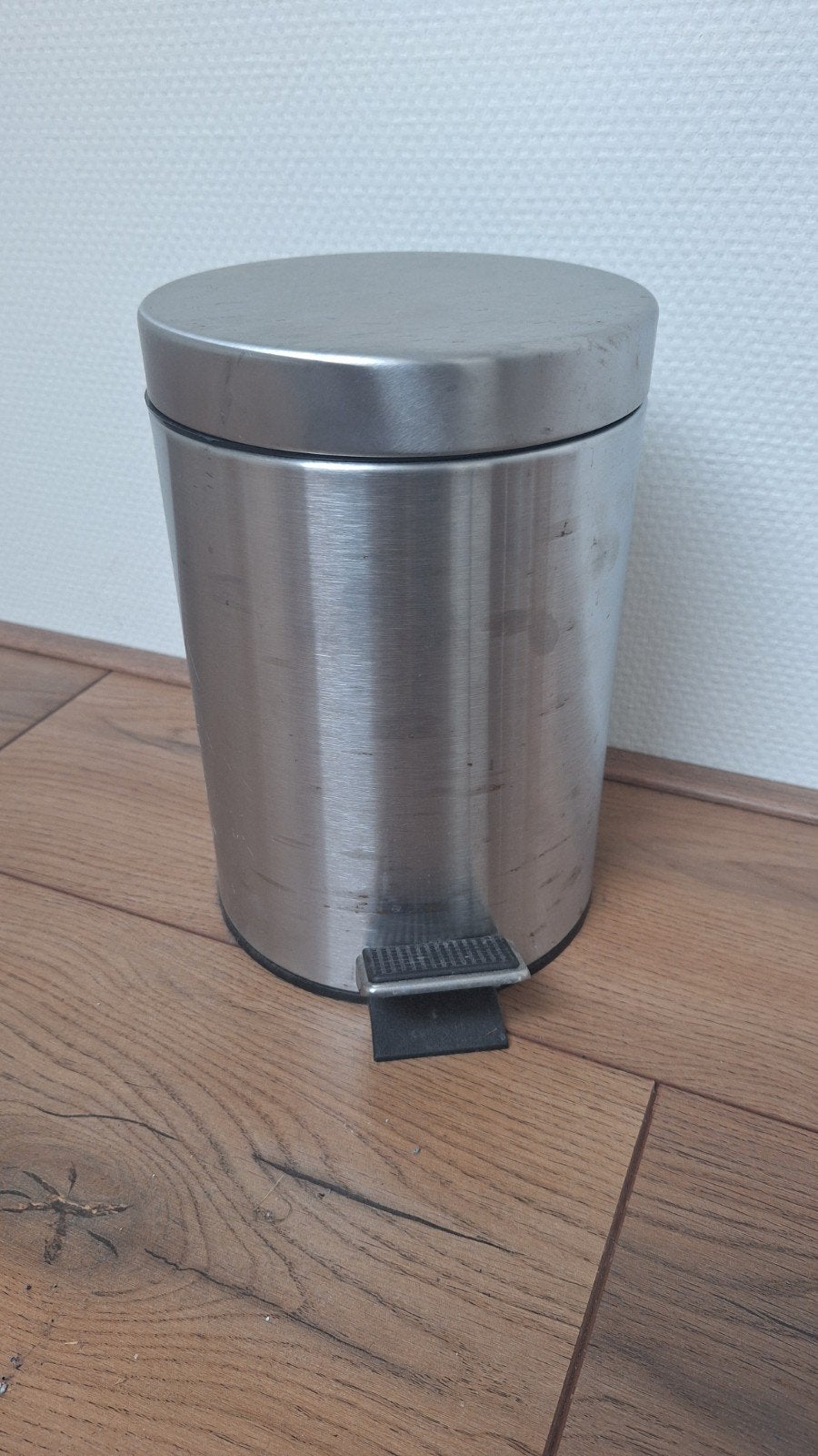 Pedaalemmer prullenbak 10-12L, Ophalen, Kunststof, Met pedaal, Zo goed als nieuw