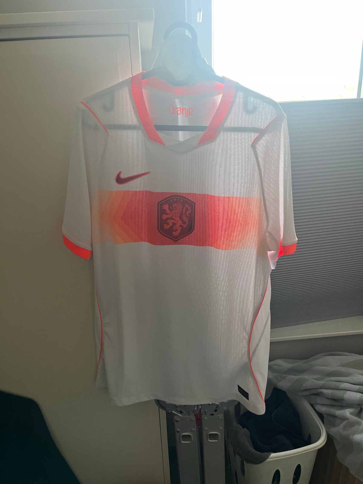 Nederlands Elftal 25/26 Uitshirt Spelersversie Maat M, Maat M, Ophalen of Verzenden, Zo goed als nieuw, Shirt