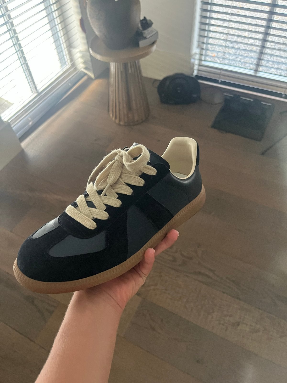 Maison Margiela Sneakers Blauw Maat 41 Gloednieuw, Verzenden, Nieuw, Blauw, Sneakers of Gympen