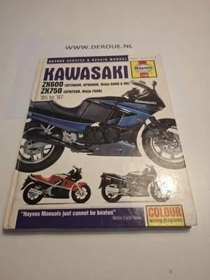 MANUAL BOOK 43 HAYNES SERVICE & REPAIR MANUAL KAWASAKI, Ophalen of Verzenden, Kawasaki