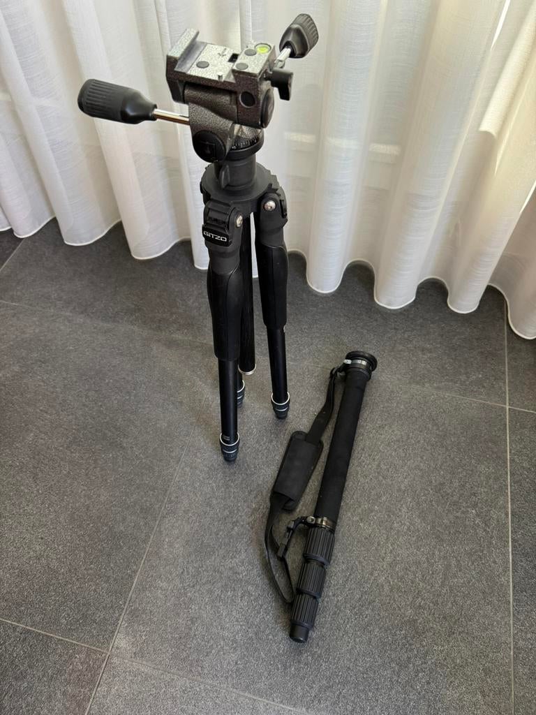 Camera statief Gitzo / carbon / poot, Ophalen, Zo goed als nieuw, Minder dan 150 cm, Driepoot