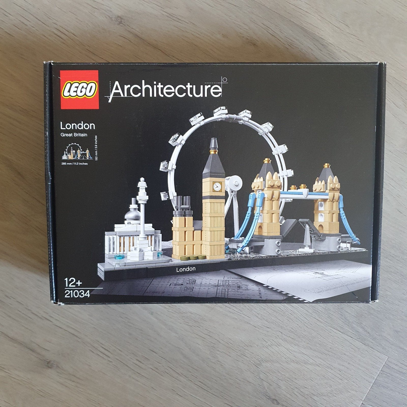Prachtige bouwdoos van Lego Architectuur, Ophalen of Verzenden, Zo goed als nieuw, Groter dan 1:35, Diorama