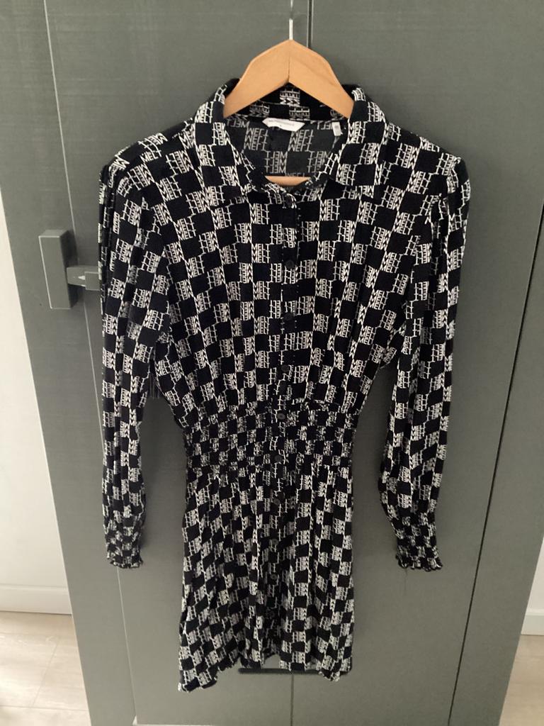 Jurk zwart Melt maat M, Kleding | Dames, Maat 38/40 (M), Zwart, Ophalen of Verzenden, Zo goed als nieuw