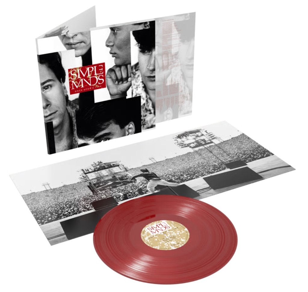 Vinyl LP Simple Minds Once Upon A Time RUBY RED NEW Corbijn, LP, Pop, Ophalen of Verzenden, 12 inch