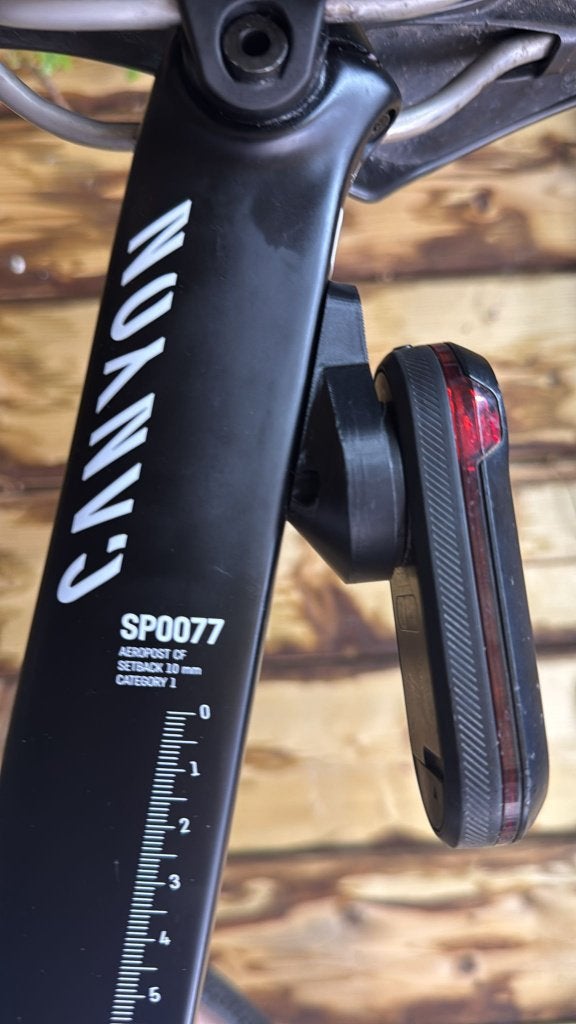 Bikeradar houder voor Canyon Aeroad & Endurance oa Garmin, Fietsen en Brommers, Fietsaccessoires | Fietsverlichting, Achterlicht