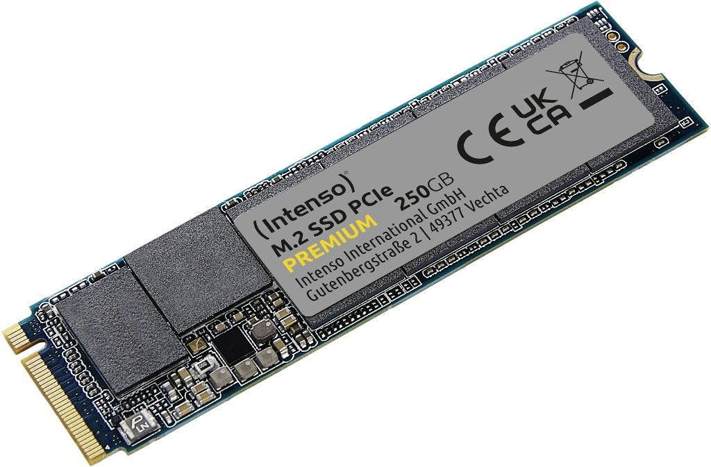 Intenso Premium M.2 250GB, Computers en Software, Harde schijven, Intern, SSD, Intenso, Ophalen of Verzenden